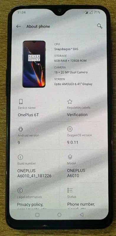 sale oneplue 6T 1