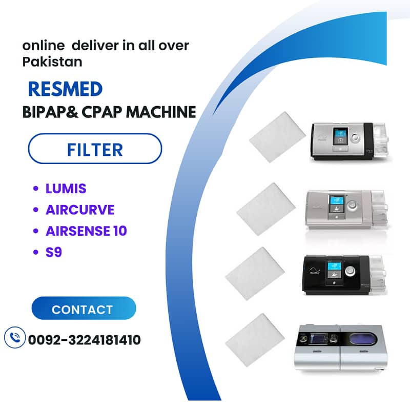 filter of resmed bipap and cpap machine 0