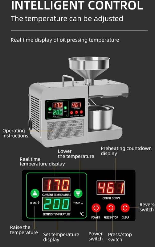 Oil Press Machine / Oil Expeller / Oil Extractor Machine 9