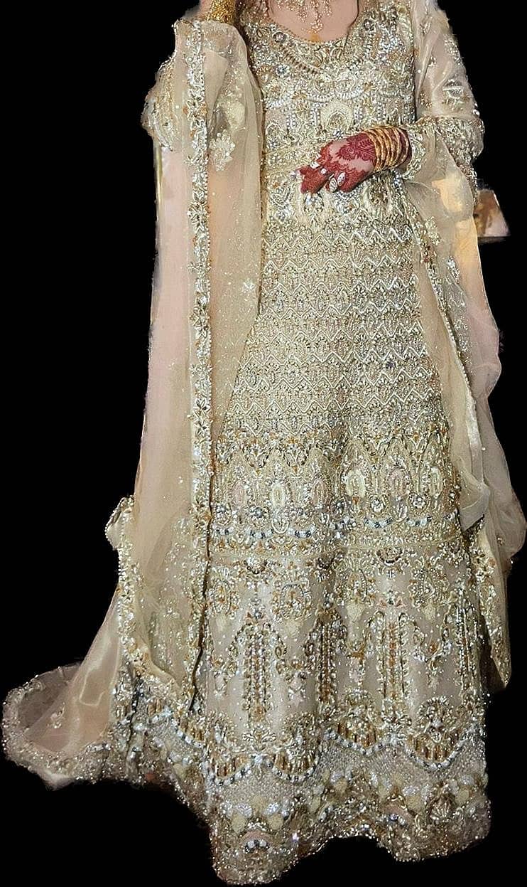 Hand Made Bridal Dress|Barat Walima Dress|Wedding Dress|Bridal Dress 0