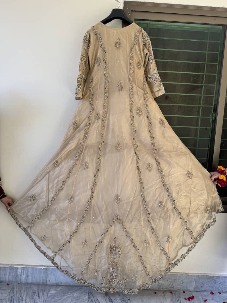 Hand Made Bridal Dress|Barat Walima Dress|Wedding Dress|Bridal Dress 4