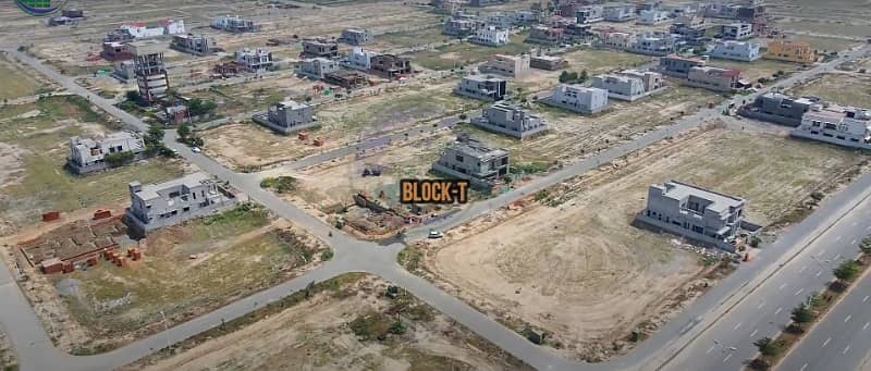 oversee enclave Prime 1 Kanal Plot For Sale In DHA Phase 7 T Block Ideal Location 5