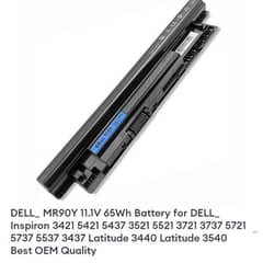 Dell Laptop Battery 6 Cell