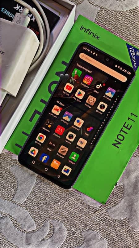 INFINIX NOTE 11 Full Box. (4+4,128Gb) lush condition 3