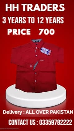 Cotton Casual Shirt | Dress Shirt | kids Shirt | Baby Shirt  | Clothes