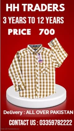 Cotton Casual Shirt | Dress Shirt | kids Shirt | Baby Shirt  | Clothes