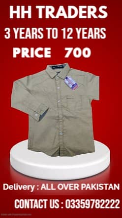 Cotton Casual Shirt | Dress Shirt | kids Shirt | Baby Shirt  | Clothes 5