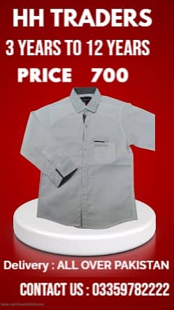 Cotton Casual Shirt | Dress Shirt | kids Shirt | Baby Shirt  | Clothes 6