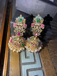 Kundan earrings