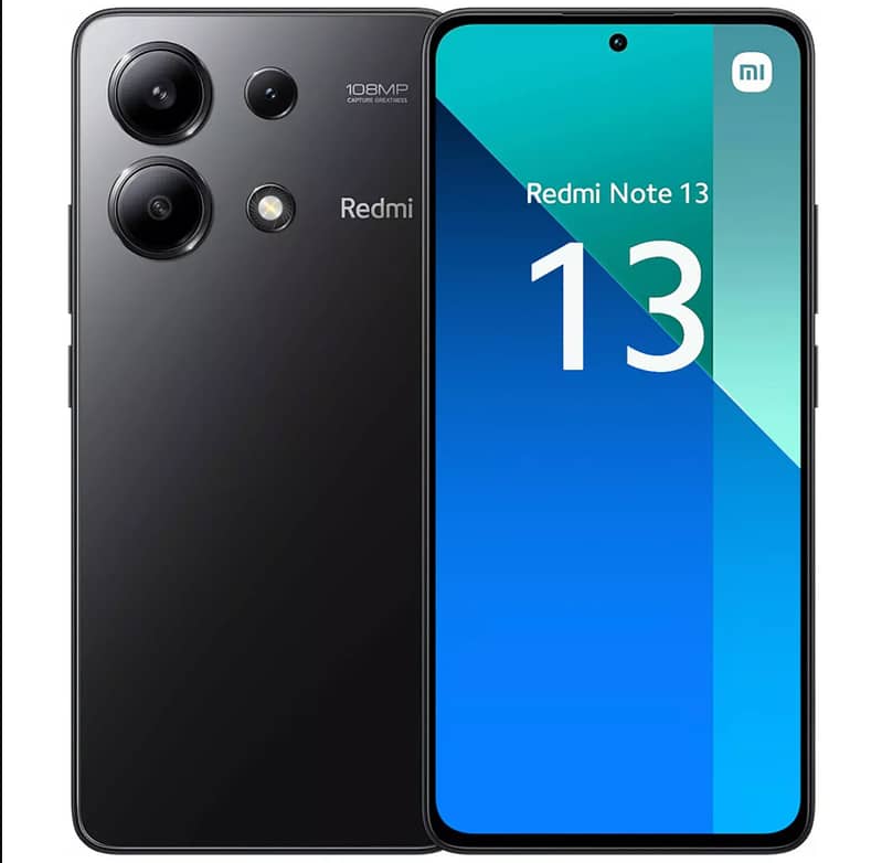 Redmi Note 13 (8GB/128GB) Black In 6 Months Warranty 0