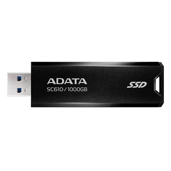 1TB Pocket Size External SSD, USB 3.2 Gen2 Type-A - 1TB Adata SC610 1