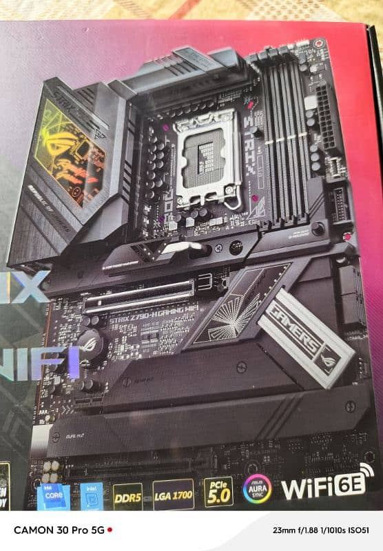 ROG STRIX Z790-H GAMING WIFI LGA1700 DDR5 1