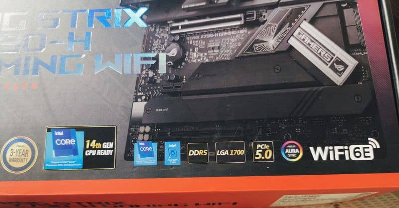 ROG STRIX Z790-H GAMING WIFI LGA1700 DDR5 4