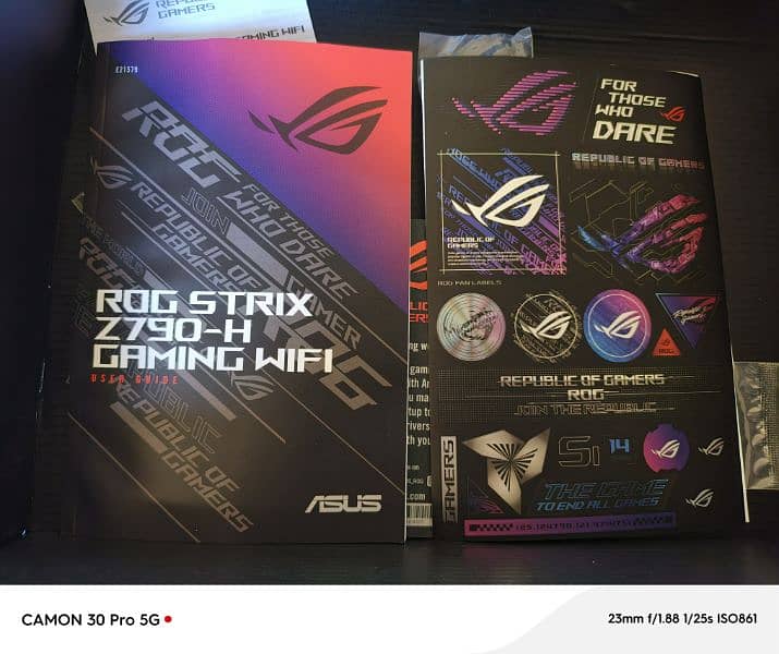 ROG STRIX Z790-H GAMING WIFI LGA1700 DDR5 10