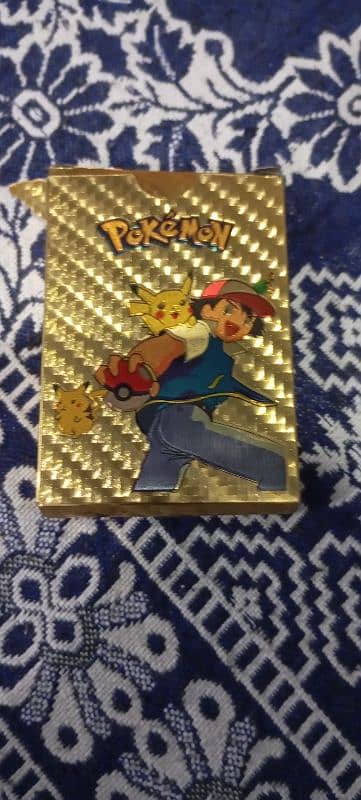 54 pcs new condition golden pokemon cards. 2