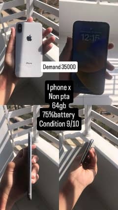 i phone X  fresh condition