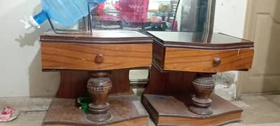 Dressing table and side tables