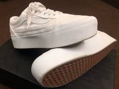 Vans Old Skool Platform True White