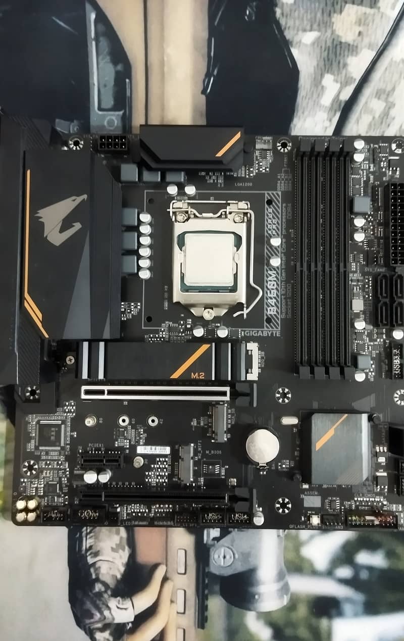 Core i5 10400 + gigabyte b460m aorus pro 0