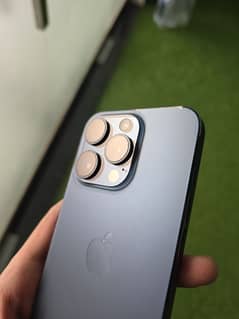 iPhone 15 Pro Non PTA Blue Titanium