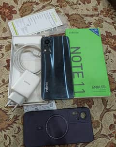 Infinix note 11 6 128 full box k 7 saf halat my ha koi fult nhi ha