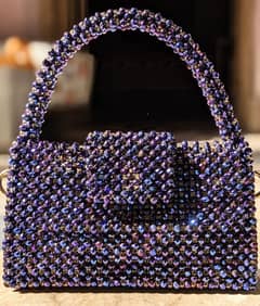 Blue Crystal Bag