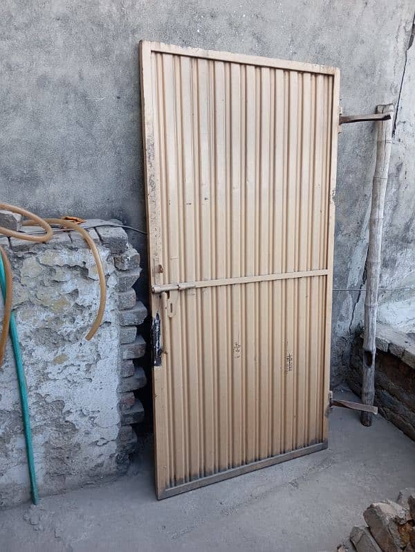 7 × 3.5 ft iron door heavy duty for sale 1