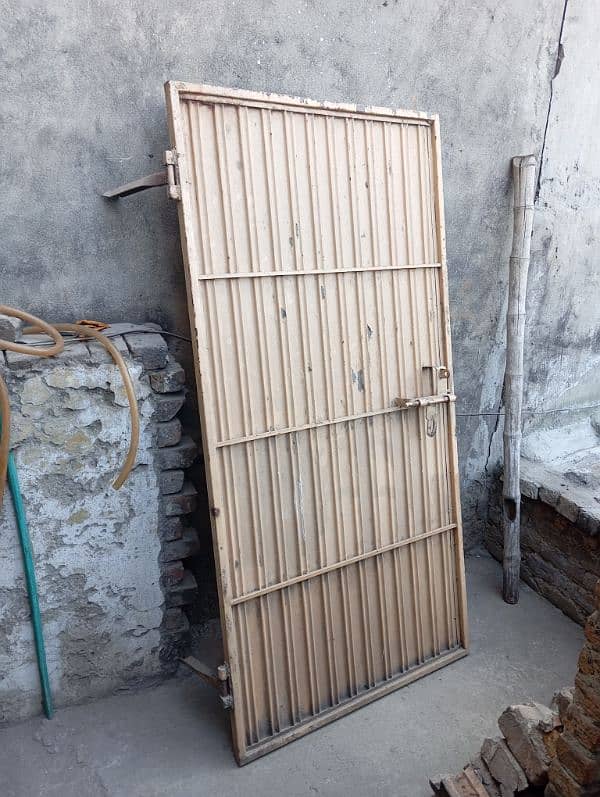 7 × 3.5 ft iron door heavy duty for sale 3