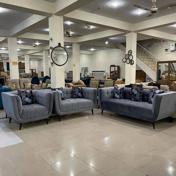 Stylish Grey Sofa Set for Your Home 0