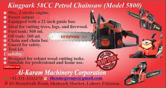 Chain Saw Kingpark 58cc