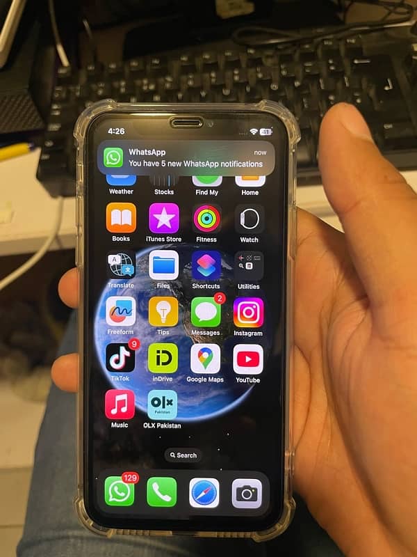 iphone X 256gb PTA Aprove 0