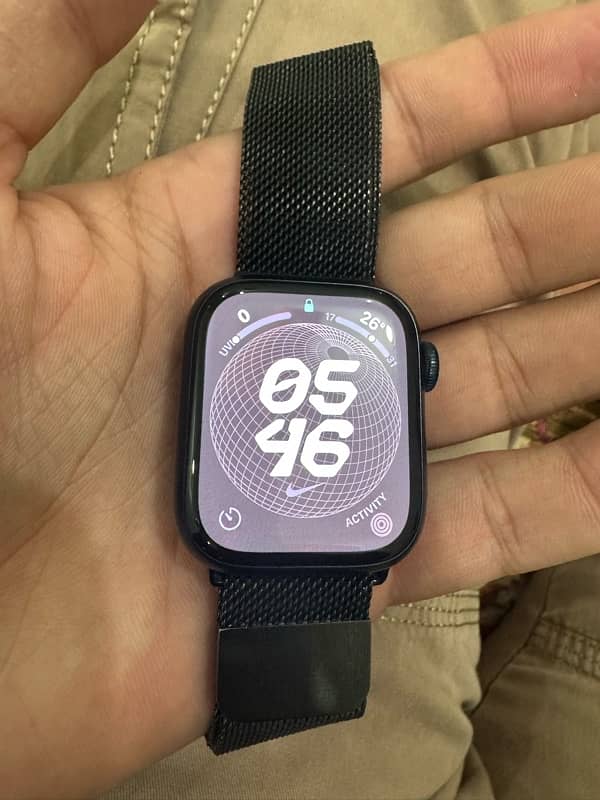 Apple watch series 9 41mm black color 3