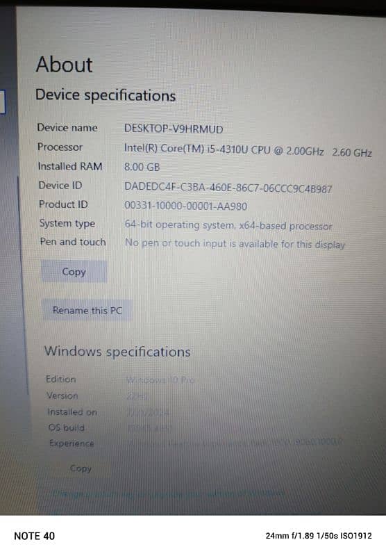 dell desktop V9HRMUD 7