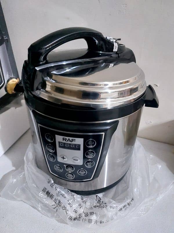 Raf 6 liters Electric Pressure Cooker Model R-177 1