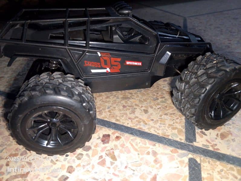 RC REMOTE CONTROL CAR SAND MONSTER JEEP TOY CAR 3 DAYS USED 2