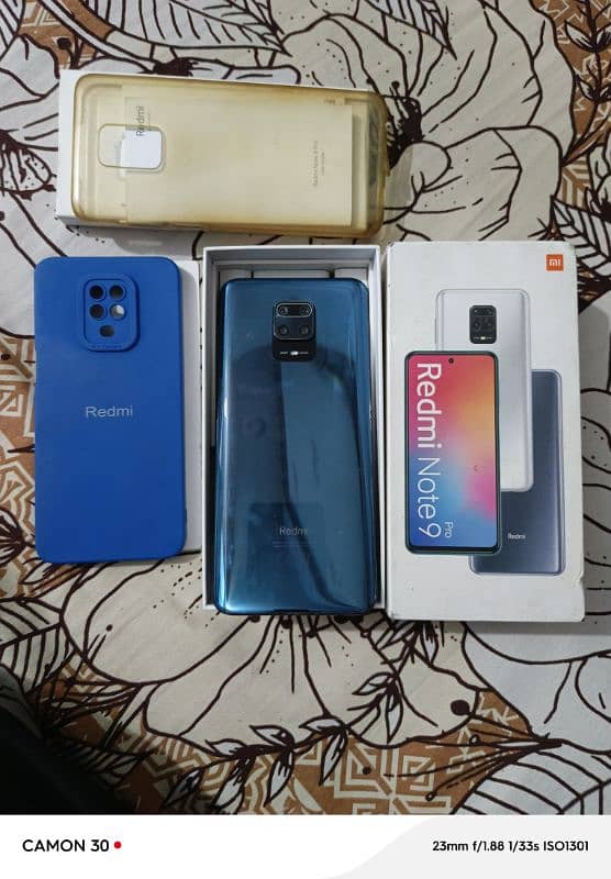 Redmi note 9 pro 6+2gbram 128gb rom Snapdragon 720g powerful all genin 0