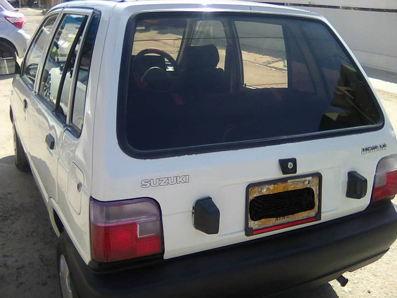 SUZUKI MEHRAN VX MODEL 2008 WHITE COLOUR BEHTREEN CONDITION 11