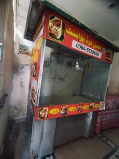 burger and shawarma stall for sale