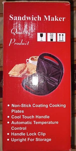 Panasonic sandwich maker brand new and Iron. 03199811791 1