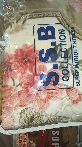 Blankets imported brand new double bed double ply.  03005276394 5