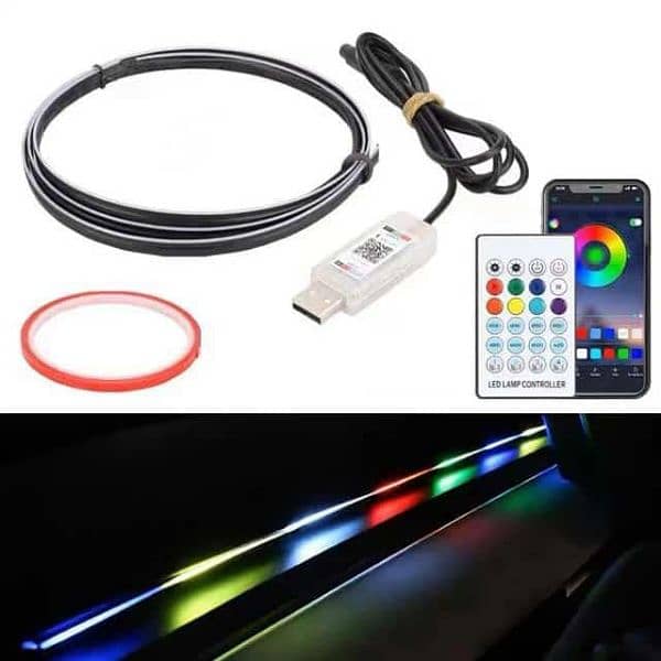 RGB ATMOSPHERE STRIP LIGHT FOR ALL CARS 2