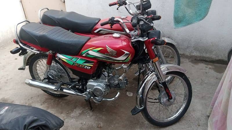 Honda cd 70 3