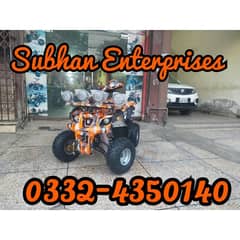 Double Disk Breaks 125cc Hunter Jeep Atv Quad Bike Delivery In All Pak