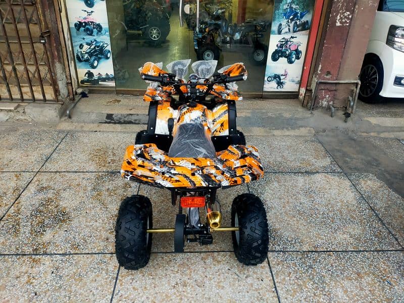 Double Disk Breaks 125cc Hunter Jeep Atv Quad Bike Delivery In All Pak 2