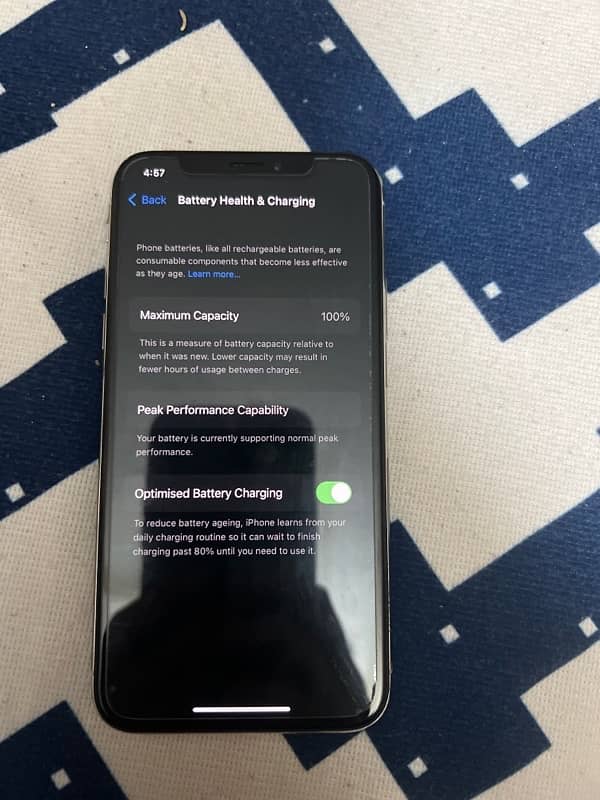 Iphone x 256gb PTA approved 4