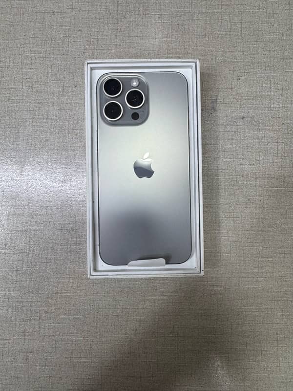 iPhone 15 Pro Max 256gb  (Pta approved) 5