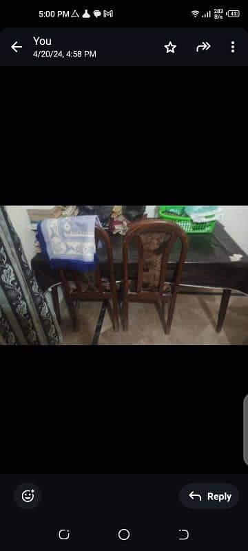 used dinning table only v good condition 1