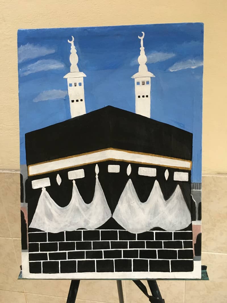 Painting/khana kaba painting /islamicpainting 1