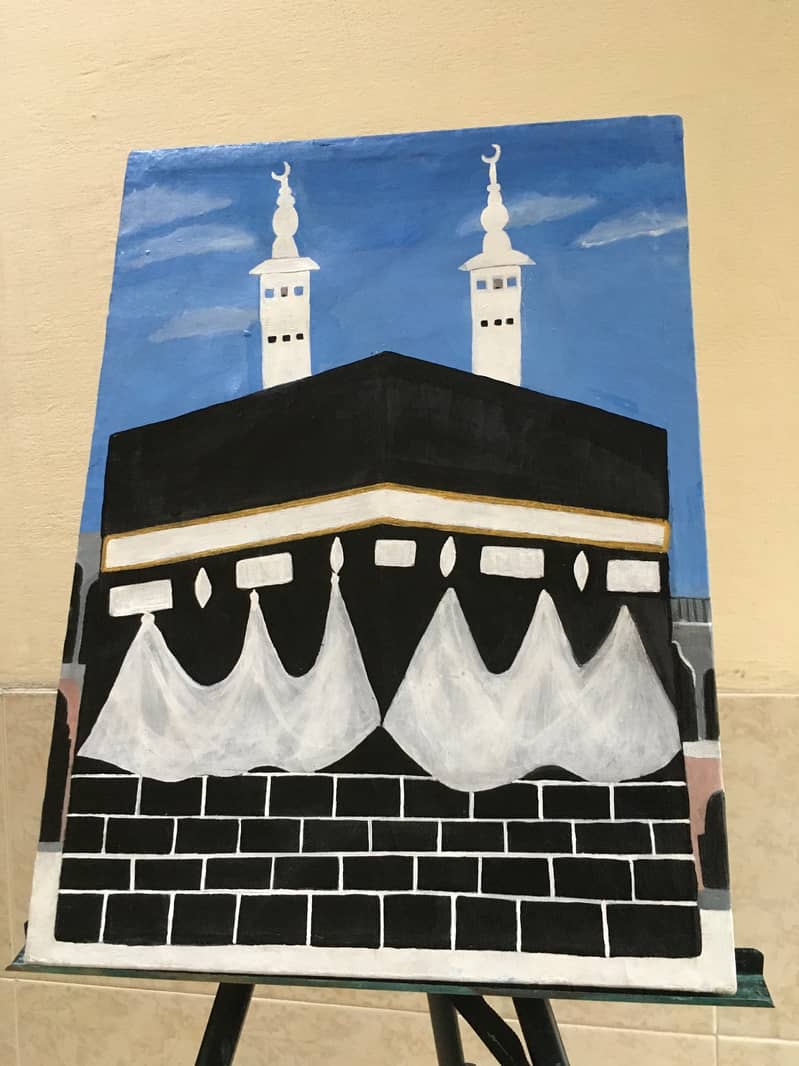 Painting/khana kaba painting /islamicpainting 2