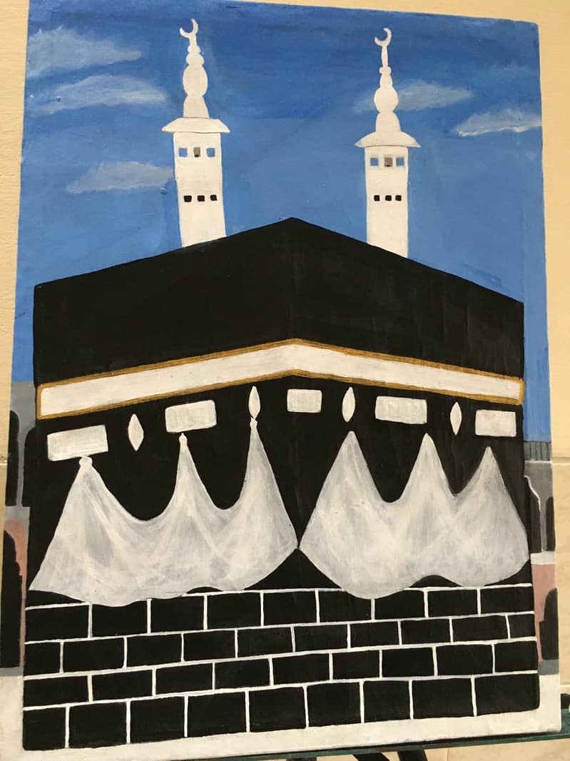 Painting/khana kaba painting /islamicpainting 3